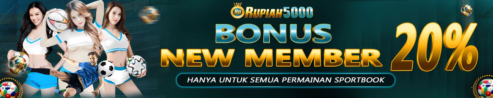 rupiah5000 > bonus new member 20% d